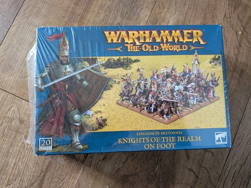 Bretonnian foot knight the - knight, of