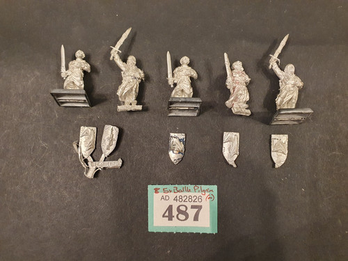 Bretonnian battle pilgrims - 5x,
