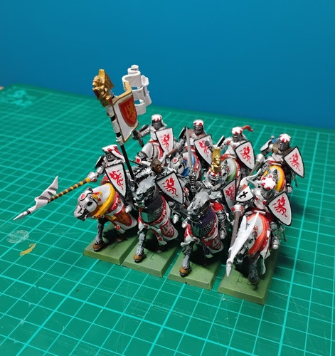 Warhammer bretonnia knights - warhammer,
