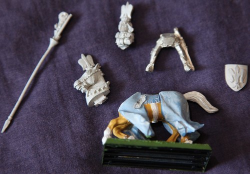 Bretonnian questing knight - bretonnian,