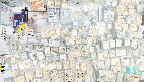 Transfer sheets vault decals - transfer,