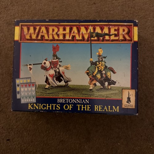 Warhammer bretonnian knights - warhammer,