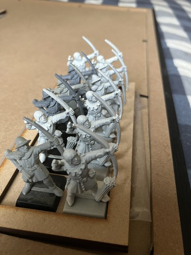 Warhammer bretonnia bowmen x12 - warhammer,