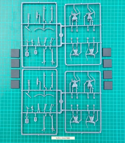 Bretonnia archers on sprue - archers,